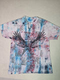 Vintage Size XL Tie Dye Guitar Music Concert Shirt