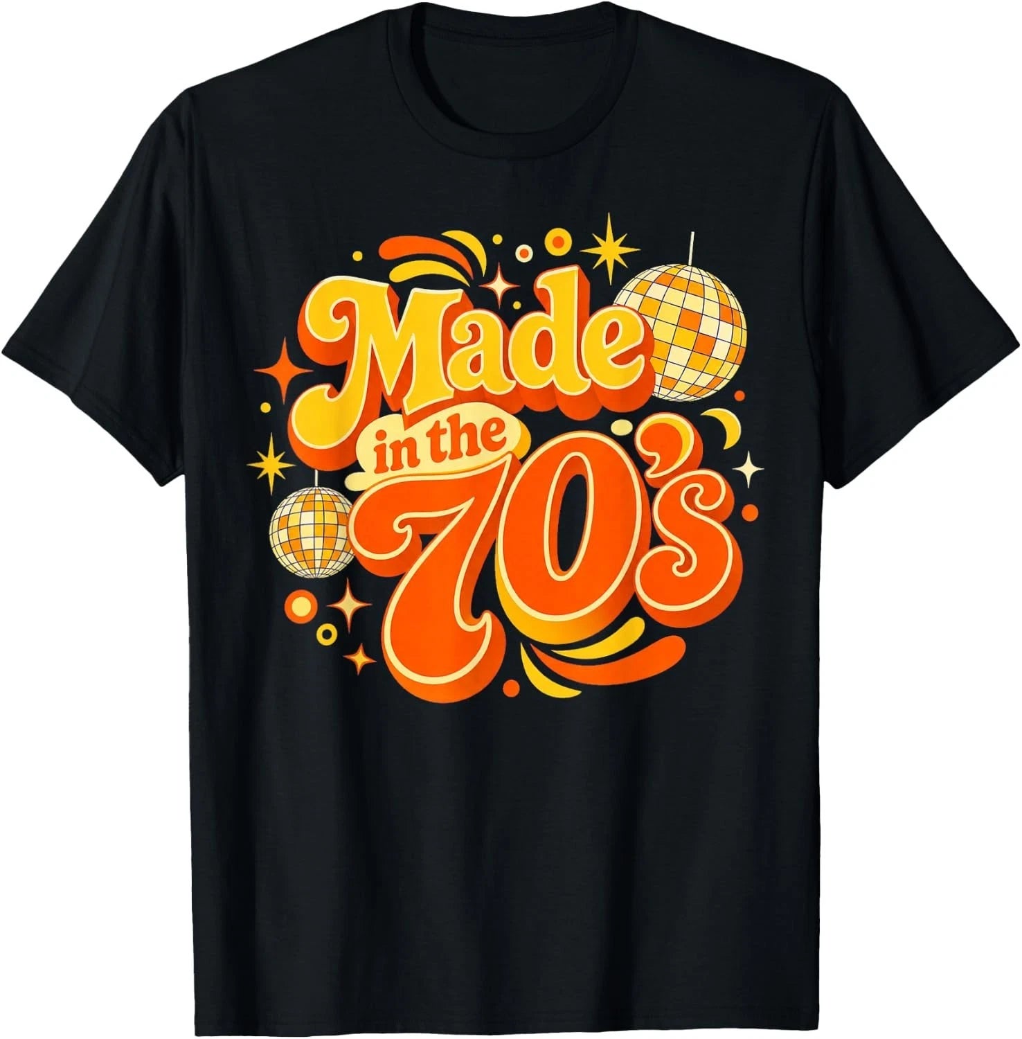 Made in the 70s Retro Nostalgia Design T-Shirt unisex T-Shirt