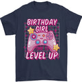 Birthday Girl Level Up Gaming Gamer 6th 7th 8th Mens T-Shirt 100% Cotton