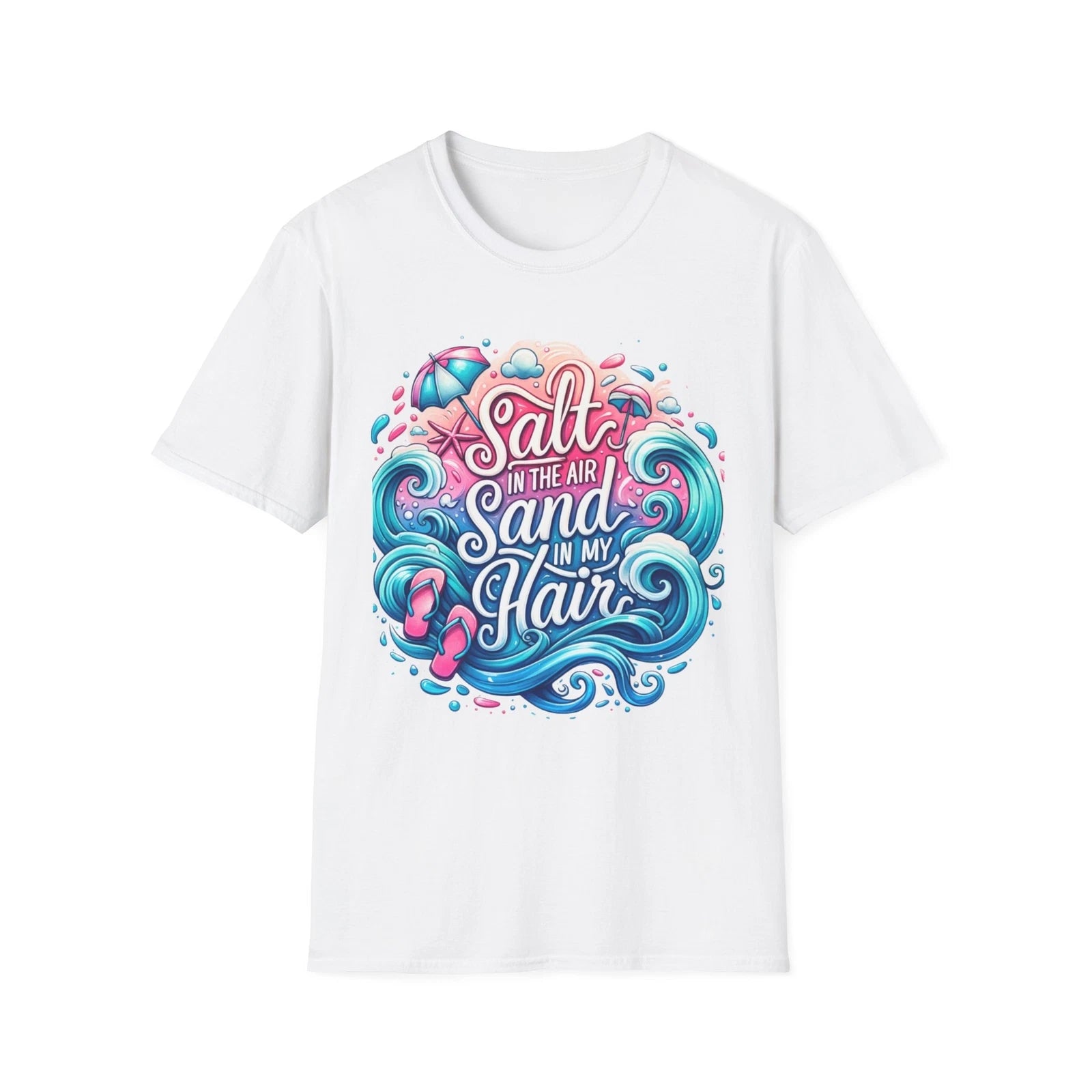 Beach Vibes Summer Tshirt Summer Ocean Lover Graphic Tshirt Summer Gift For Her