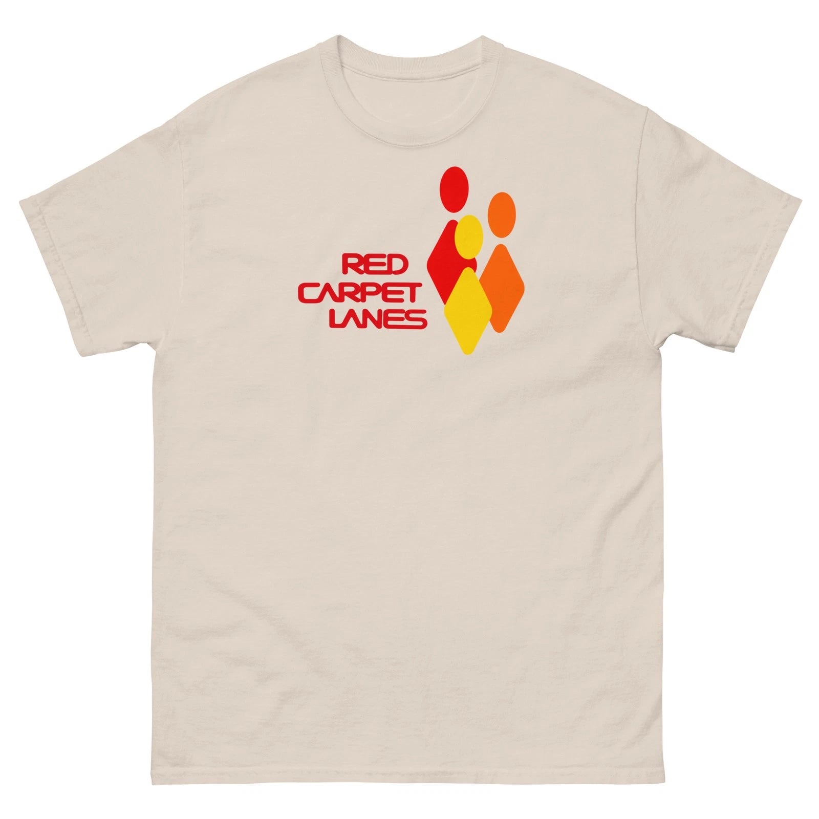 Red Carpet Lanes Retro Bowling Alley Vintage Logo T-Shirt Classic Graphic Tee