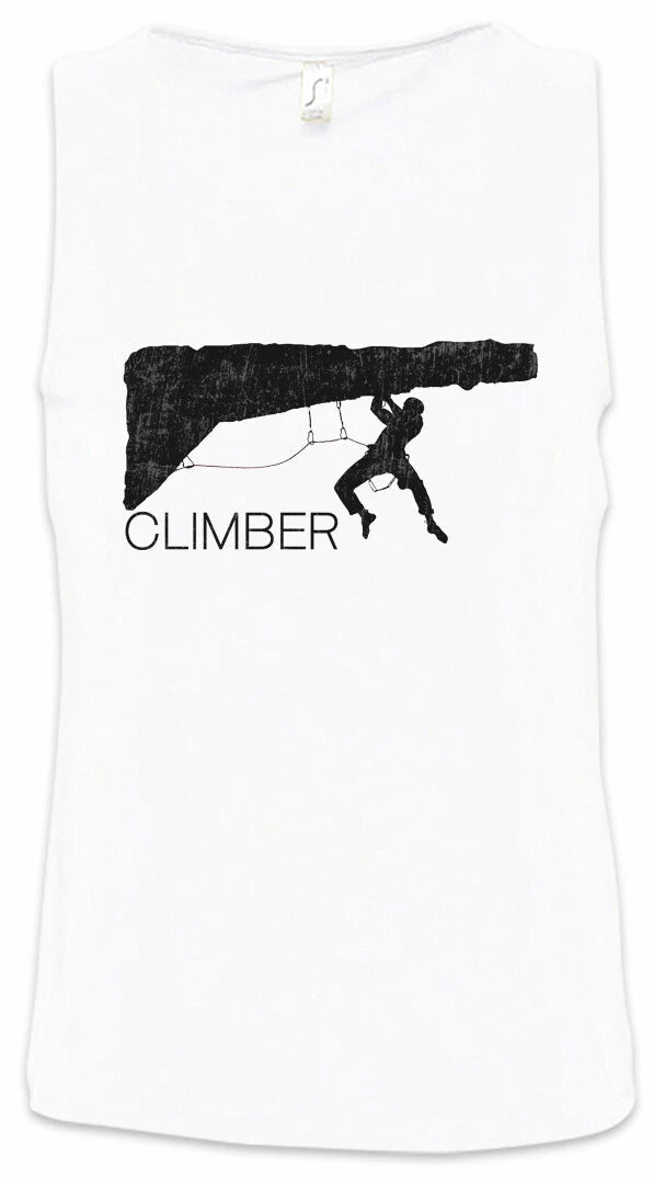 Climber I Men Tank Top Scramble Rock Mountain Climb Climbing Bouldern Boulder