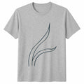 Floral Abstract Art T-Shirt Botanical Christmas Gift