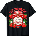 Grade is My Jam Strawberry Back to School Student T-Shirt