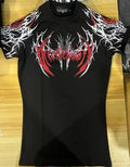 Breathedivinity High Bounce tight training fitness T-shirt