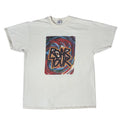 Vintage 90s ROAR Tour Band T-Shirt XL Double Sided Alternative Rock Festival