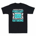 Kayak Lover Tee Rafting Fishing Kayaking Kyack Gifts Men's T-Shirt Cotton Black