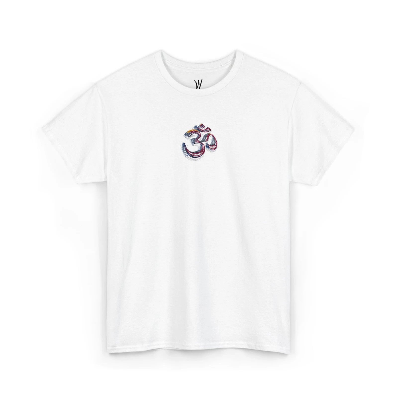 Floral 3D Om Symbol Tee Yoga Meditation Spiritual Unisex T-Shirt