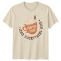 Pumpkin Spice And Everything Nice Womens T-Shirt Pumpkin Spice Latte Fall Season