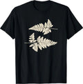Botanical Fern: Minimalist Vintage Nature Plant Art T-Shirt