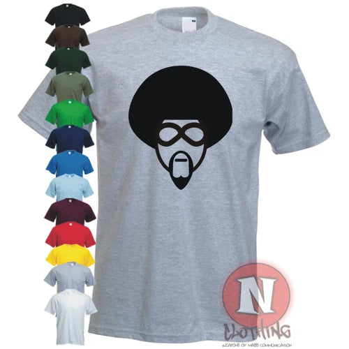 AFROMAN Funky Retro Club Disco 70s Fancy Dress Festival DJ Dance Cool T-Shirt