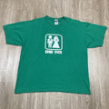 Marriage Shirt XL 00s Y2k Game Over Funny Humor Parody Wedding Husband Wife Tee