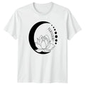 Namaste Moon Lotus Flower T-Shirt Yoga Meditation Wellness Spirituality