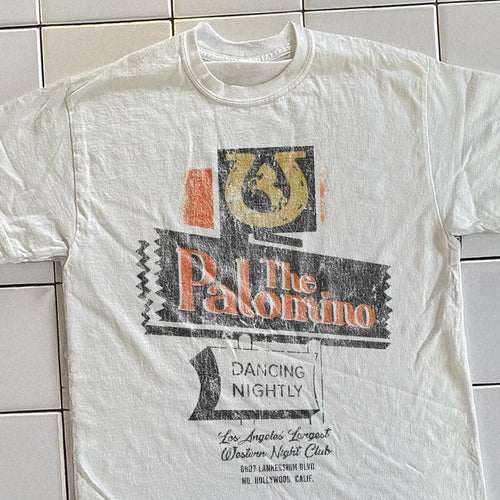 90s The Palomino Hollywood Rare White T-Shirt S