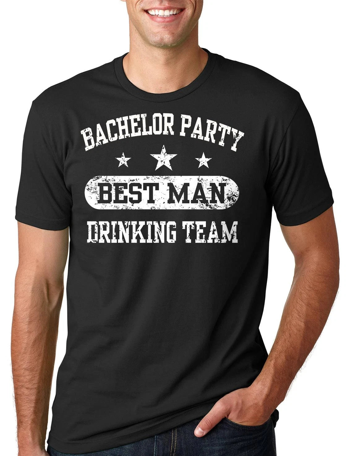 best man Groom Drinking Team bachelor party T-shirt Groom team bachelor Party