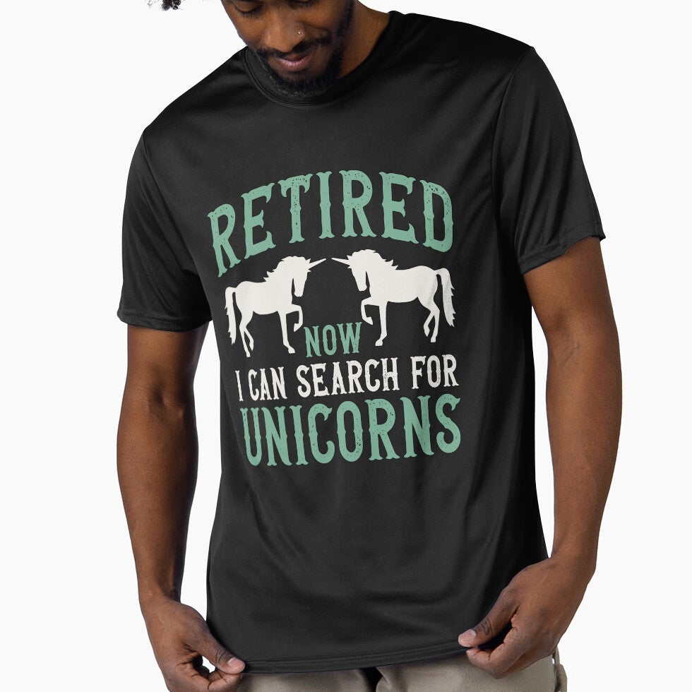 Retirement Humor Retired Now I Can Search For Unicorns by fantasticdesign