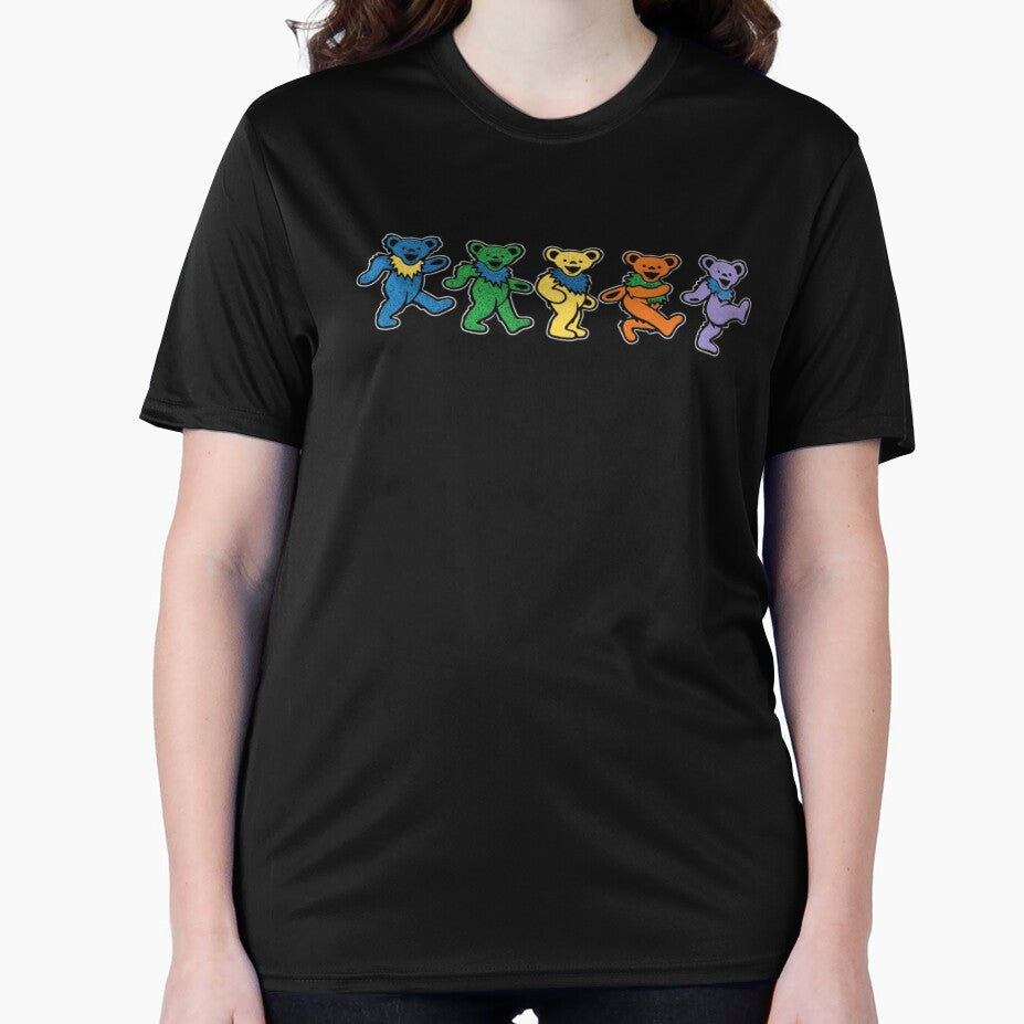 Retro Grateful Dead dancing bears by garyeyounge