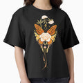 Tattoo Butterfly Peonies by Ruta