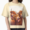 Chaotic Scottish Cow Selfie by Sartawsky