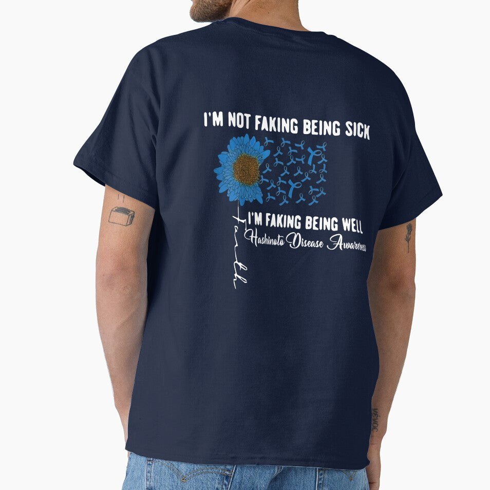 hostingrockett-shirt I'm not faking being sick I'm faking being well diabetes awareness shirt, hoodie, sweater, long sleeve and ta by VisionGraphic