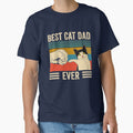 Best Cat Dad Ever Vintage by Helmiruhan3n