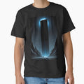 Cosmic Monolith Minimalist Art Print Cinema by Cine8