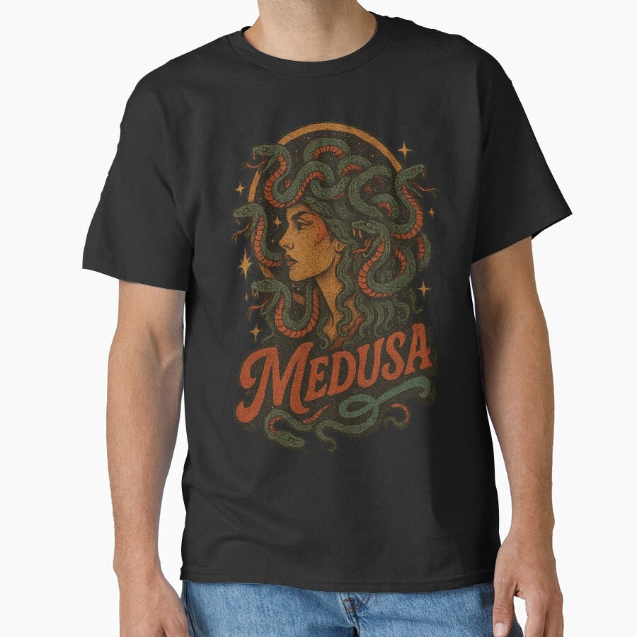 Vintage Medusa Mythology Graphic by SezzyDesigns