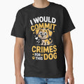 Sarcastic Bold Crimes For This Dog Quote by Kreatiq