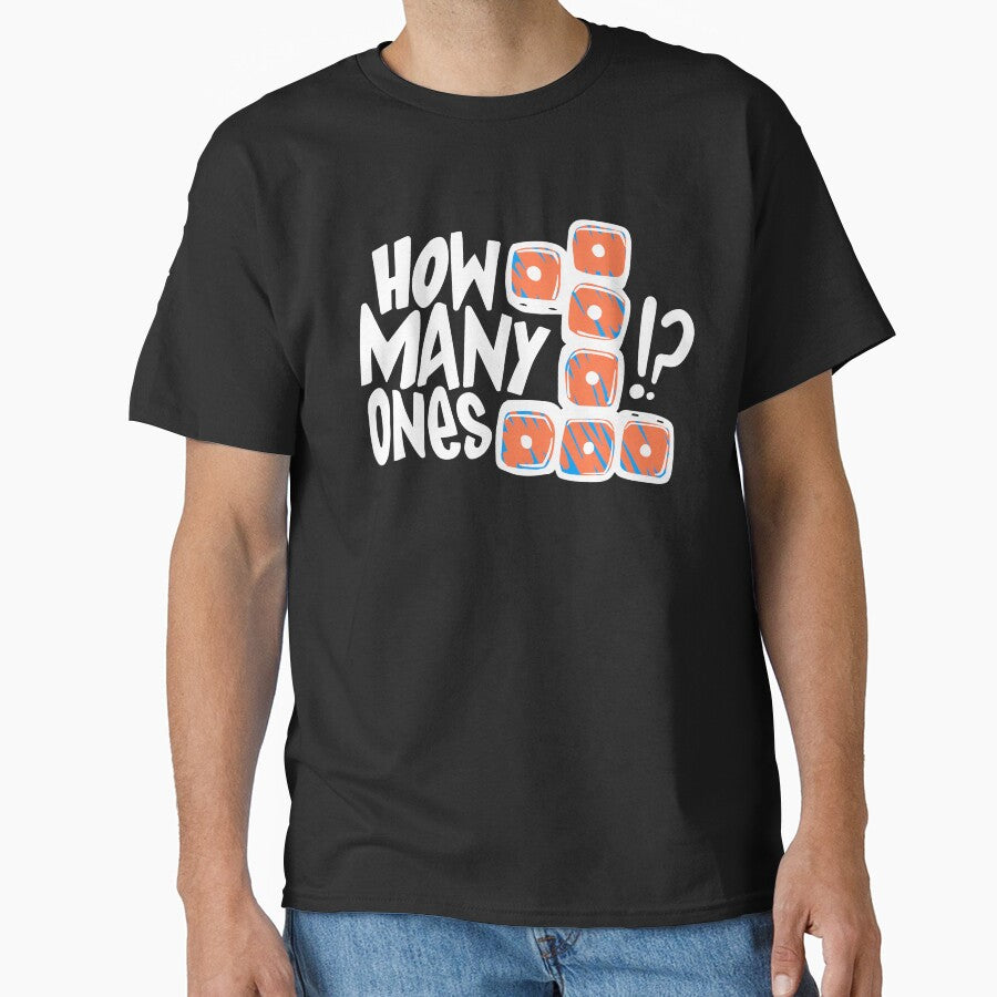 How Many Ones White/colour by howmanyonespod