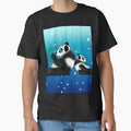 starry sky cartoon panda by BeingNow