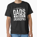 Great Dads Get Promoted to Grandpas Shirt. Father's day Shirt. Funny Dad joke Shirt. Gift for Father. Funny Dad Sticker. Funny Husband Shirt. Gift for him. Dad life Shirt. by Aknarin Thika