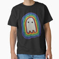 Cute Rainbow Geeky Ghost |  GEEKS IN OTHER WORLDS by Le Plus Three