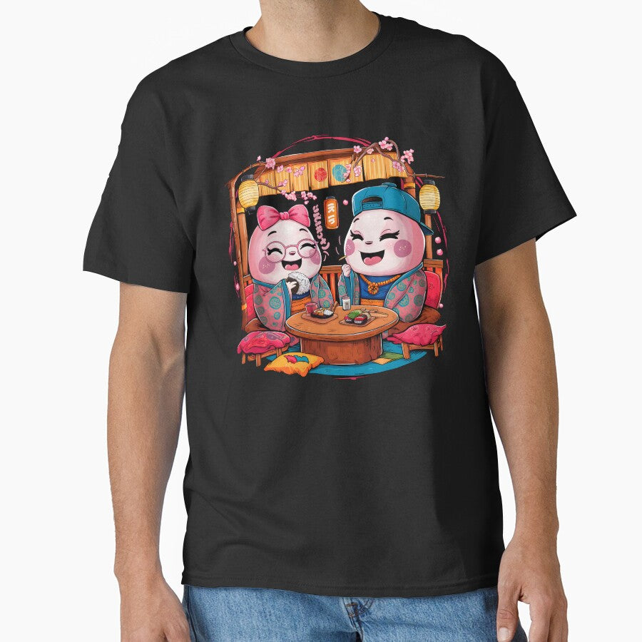 CUTE KAWAII ANIME SUSHI ASIAN SMILING FUN by madevdine