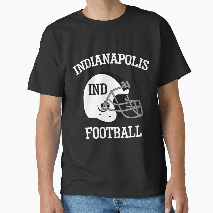 Indianapolis Football T-Shirt for Men and Women by AllStarMerch