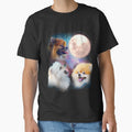 Pomeranian Dogs Howling Moon - Wolves by PrintaPup