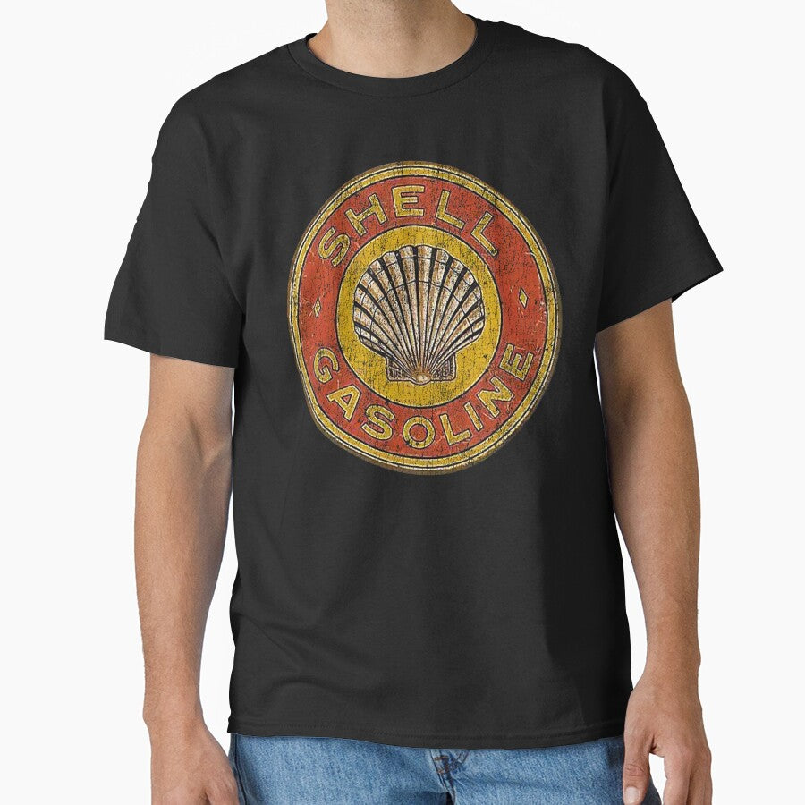 Vintage Oyster Shell Gasoline by unfamouzzz