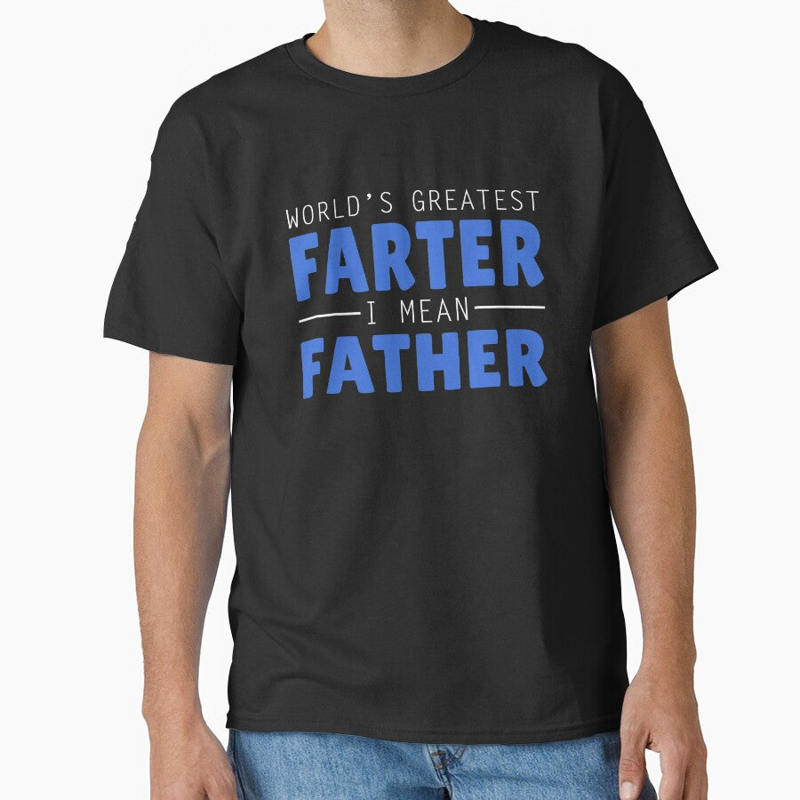 World's Greatest Farter Father Dad Joke Father's Day Funny Dad Humor by sillyquestions