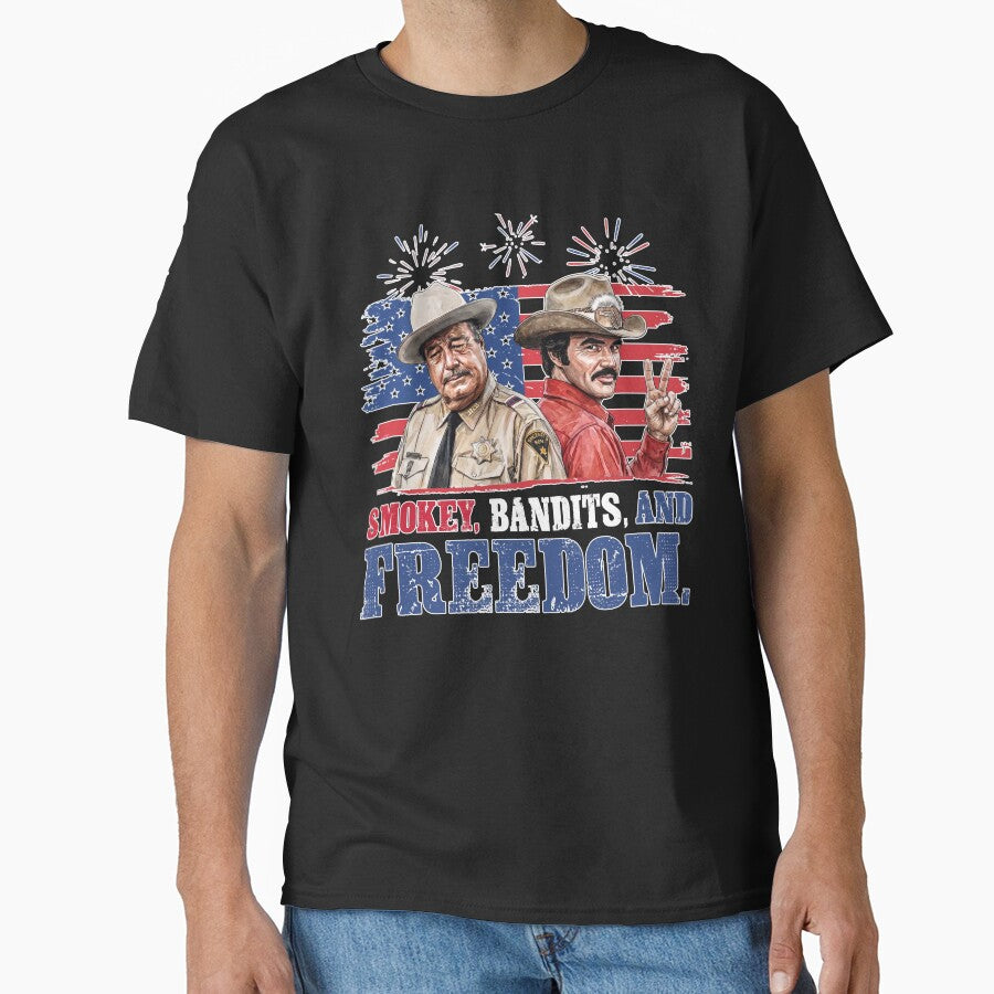 Vintage Smokey Bandit And Freedom 4th Of July by Serdinas