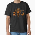 San Rock Art – Ancient Bushman Figure and Animals, South Africa by SilentRocks