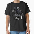 F-Caw-F Raven Crow - Vintage Gothic Bird Pun by ArtDesignMC