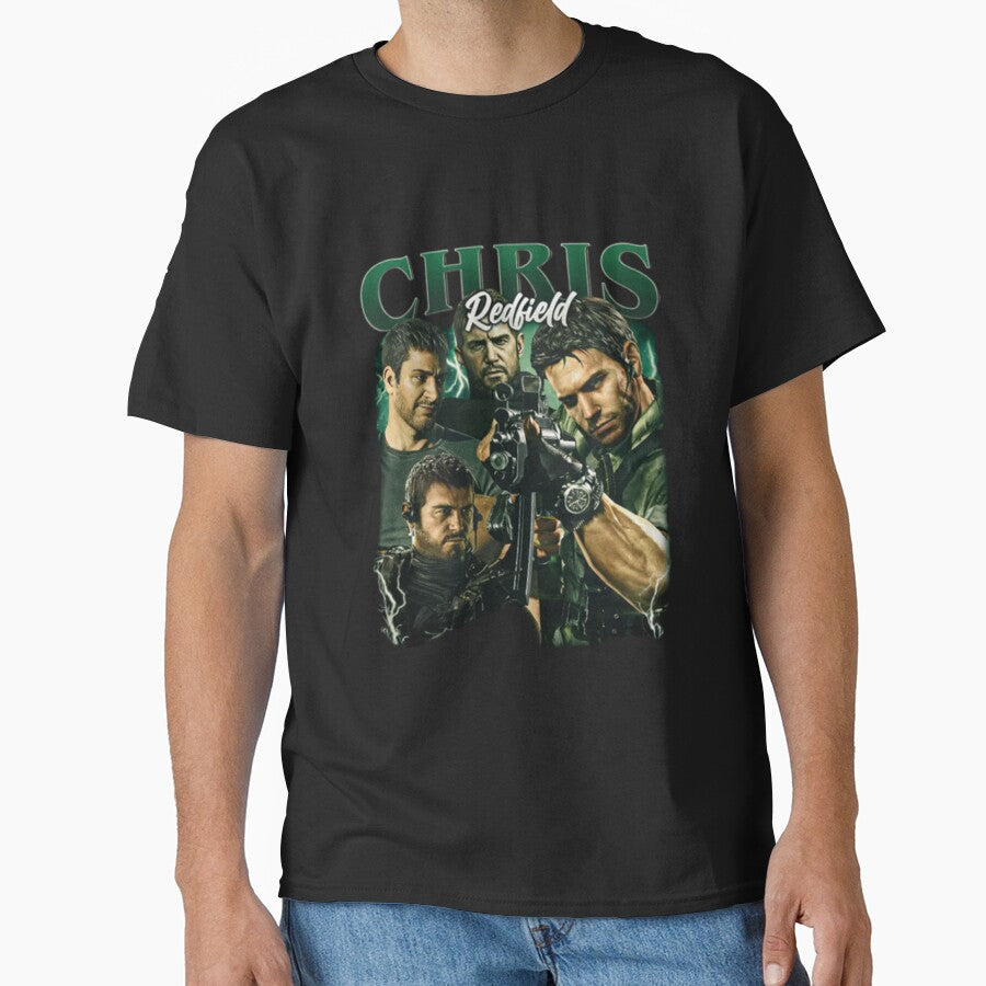 Chris Redfield Resident Evil Vintage by scottud