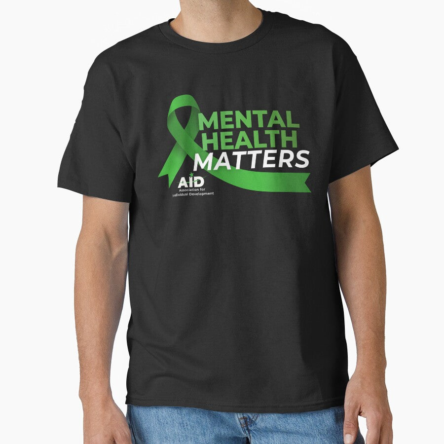 Mental Health Matters - Awareness Ribbon by AIDcares