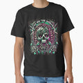 Bring Me the Horizon Inspired Gothic Skull and Roses Design by Vikingaquarist