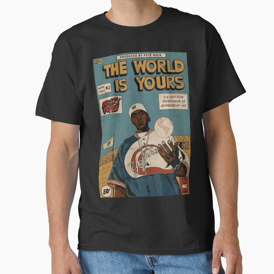 The World Is Yours, Nasty Nas Retro Poster by scottevanse