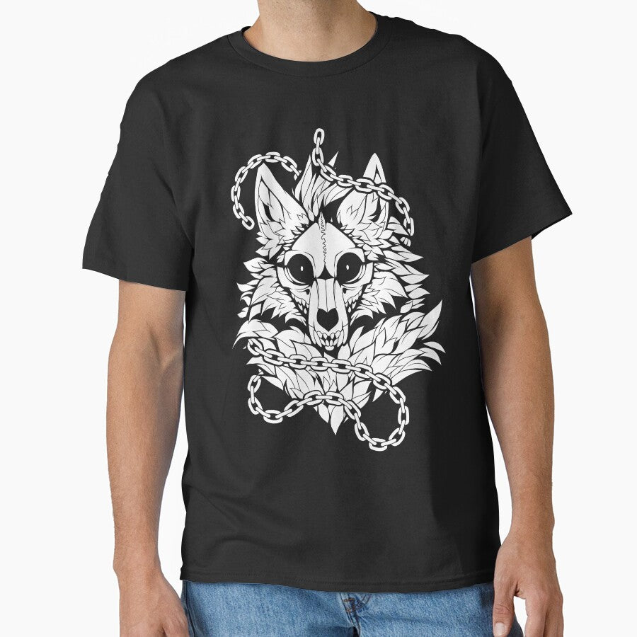 Skull Wolf by wingedwolf94