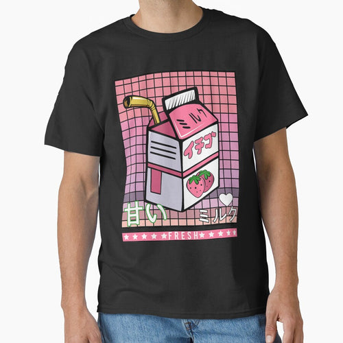 90S Japanese Otaku Stylish-Aesthetic Milk Drink Japan-Lover by Seth Shiver