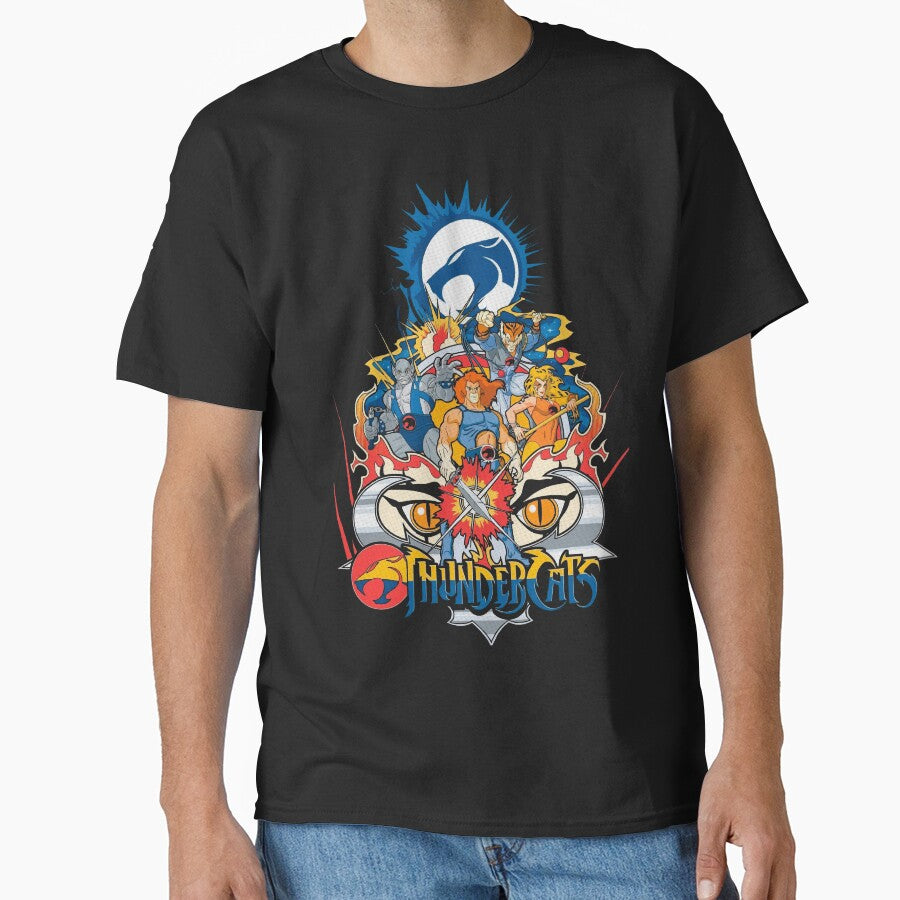 ThunderCats Ho! - Classic 80s Cartoon Action - Retro Team Art by Thogan0416