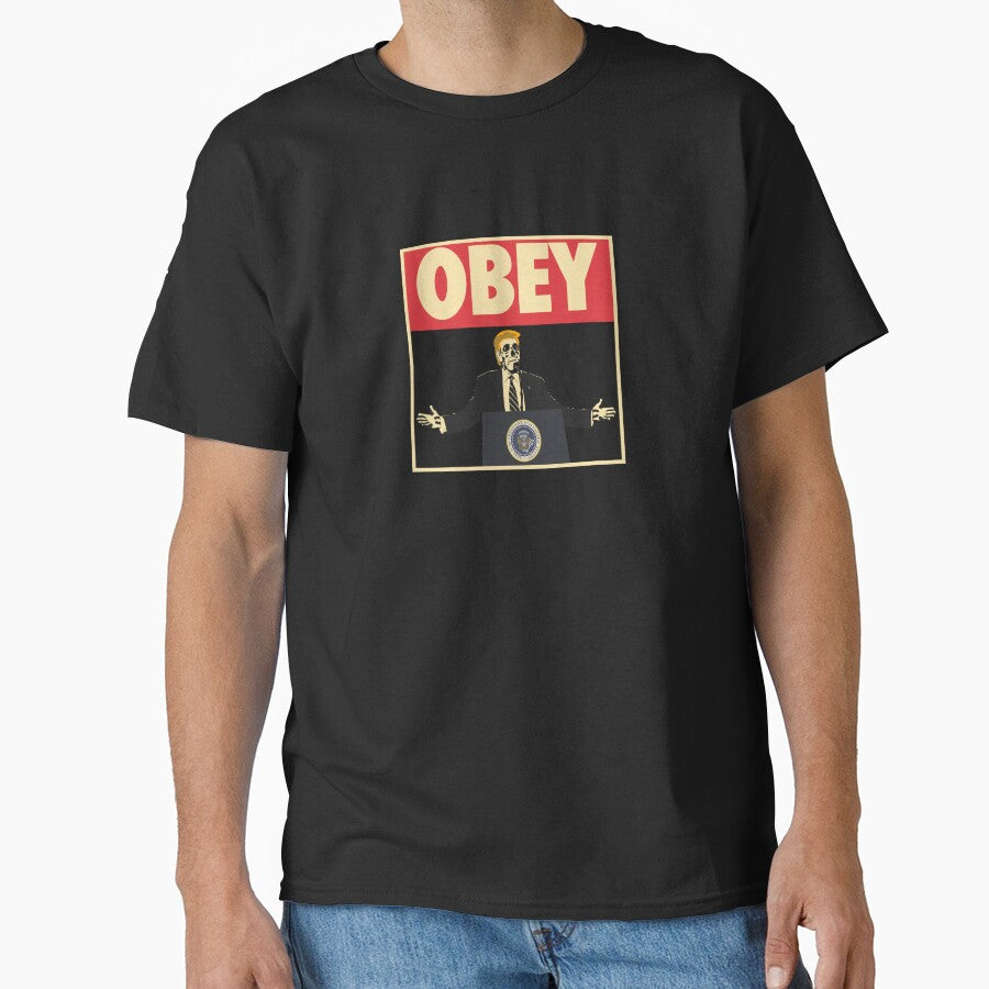 OBEY Anti Trump They Live | Anti Authoritarian Political Art by Bored Imagination