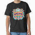 Fiesta Basketball Spirit Floral Retro Design by carlynost12