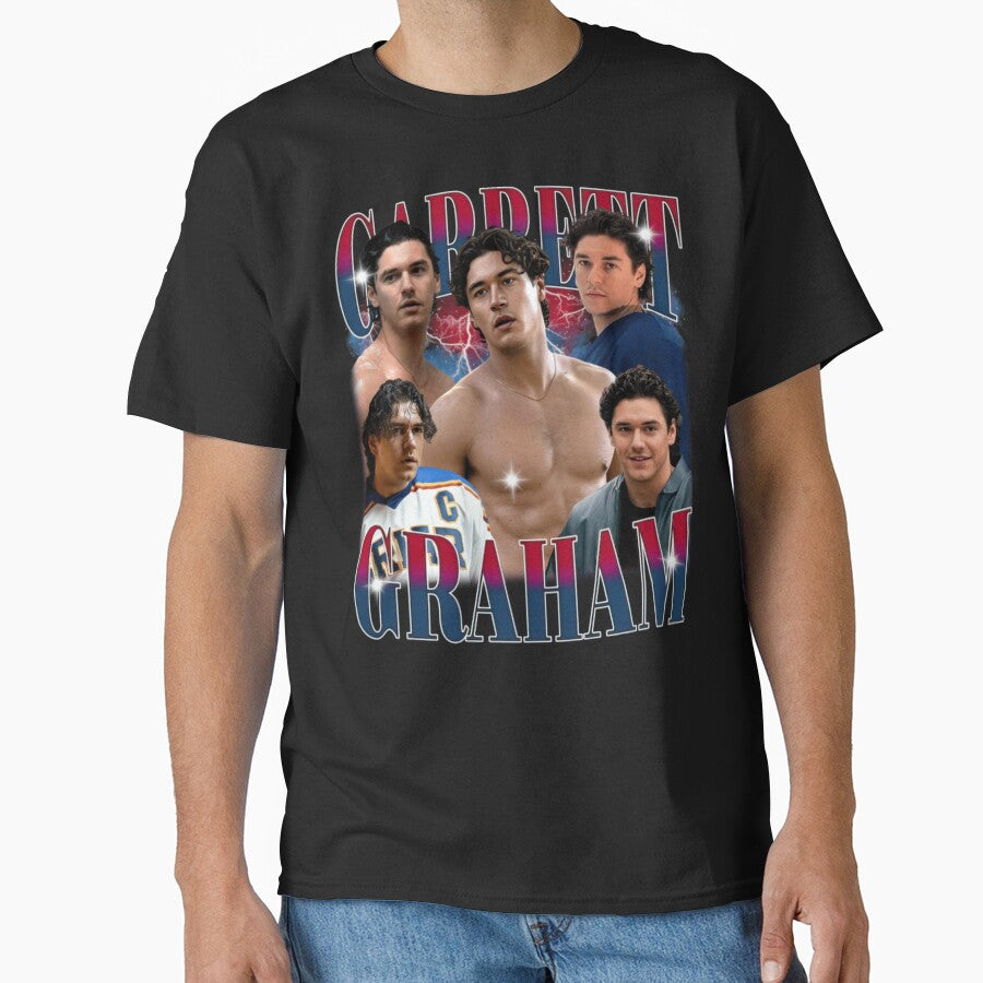 Garrett Graham Briar U Vintage Hockey T-Shirt by CareerKitties